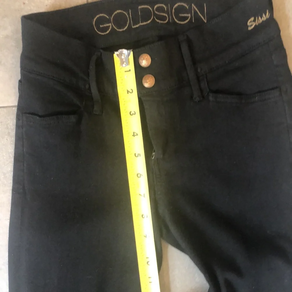Goldsign Black Sissi Flare Jeans - Picture 14 of 15
